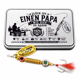 Anglergeschenk mit Gravur "Bester Papa der Welt"