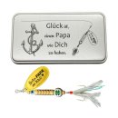 Anglergeschenk mit Gravur "Bester Papa der Welt"