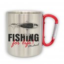 Angler Tasse mit Spruch "fishing for life"...