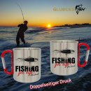 Angler Tasse mit Spruch "fishing for life"...