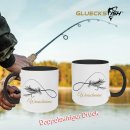 Angler Tasse mit Motiv "Fliegenfischer"...