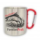 Angler Tasse mit Fisch-Motiv "Forellenprofi"...