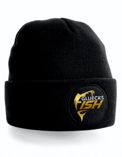 GLUECKSFISH Winter Mütze – Beanie mit Logo | warm & stylisch