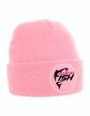 Gluecksfish Winter Beanie – Warme Beechfield Mütze mit Logo Unisex 4 Farben