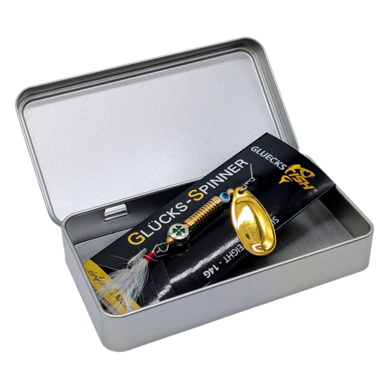 Angelköder Spinner Mit Gravur - Raubfischköder Zander Hecht Barsch