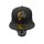 Fishing Cap Gluecksfish Snapback Angler Mütze schwarz-gold schwarz