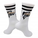 Gluecksfish Socken weiß
