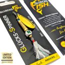 Anglergeschenk mit Gravur "Für Mama" Geschenk für Angler Glücksfisch